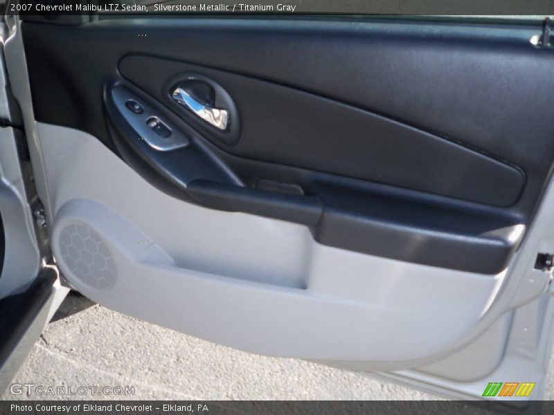 Silverstone Metallic / Titanium Gray 2007 Chevrolet Malibu LTZ Sedan