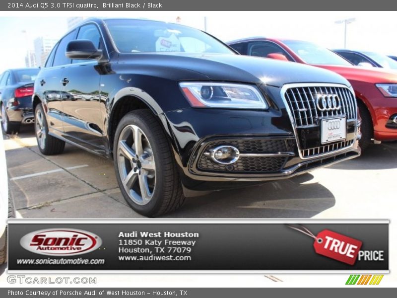 Brilliant Black / Black 2014 Audi Q5 3.0 TFSI quattro