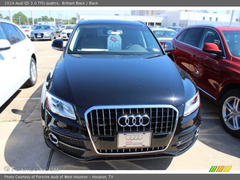 Brilliant Black / Black 2014 Audi Q5 3.0 TFSI quattro