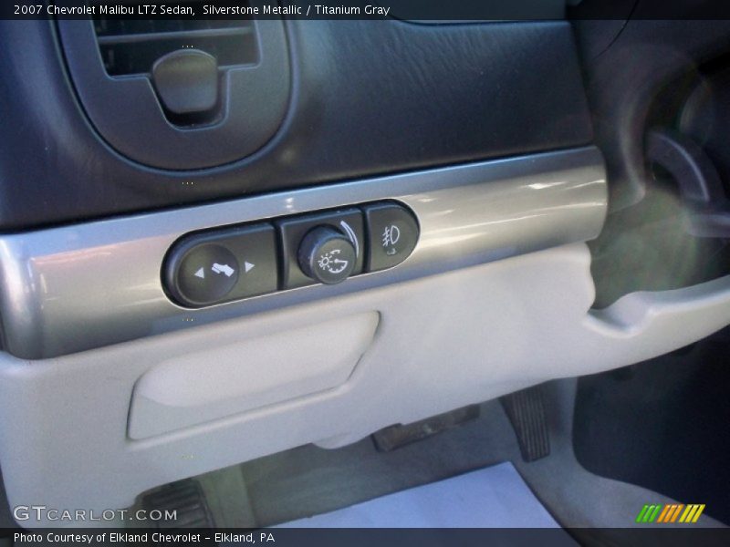 Silverstone Metallic / Titanium Gray 2007 Chevrolet Malibu LTZ Sedan