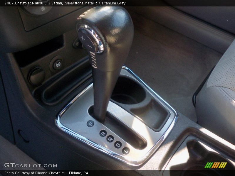 Silverstone Metallic / Titanium Gray 2007 Chevrolet Malibu LTZ Sedan