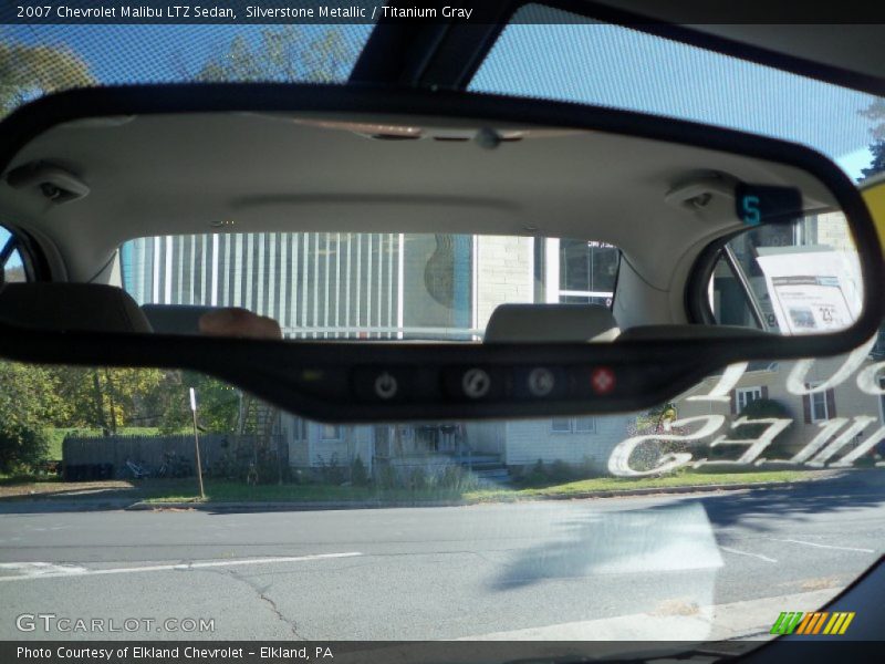 Silverstone Metallic / Titanium Gray 2007 Chevrolet Malibu LTZ Sedan