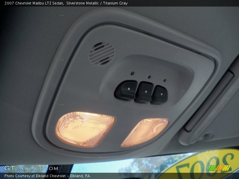 Silverstone Metallic / Titanium Gray 2007 Chevrolet Malibu LTZ Sedan