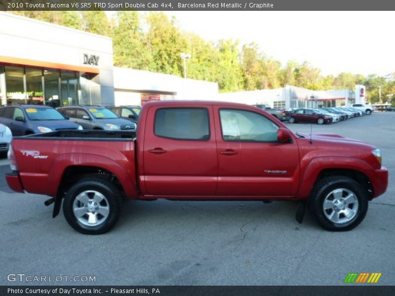 Barcelona Red Metallic / Graphite 2010 Toyota Tacoma V6 SR5 TRD Sport Double Cab 4x4