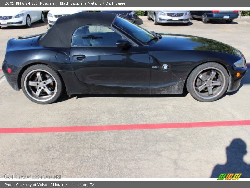  2005 Z4 3.0i Roadster Black Sapphire Metallic