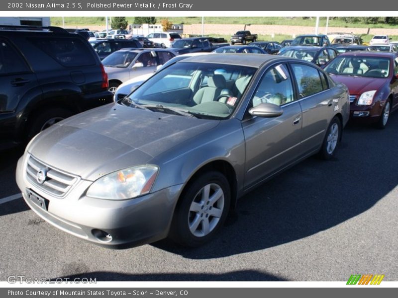 Polished Pewter Metallic / Frost Gray 2002 Nissan Altima 2.5 S