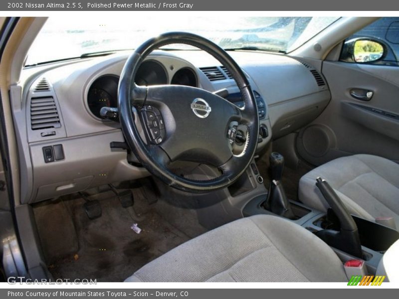 Polished Pewter Metallic / Frost Gray 2002 Nissan Altima 2.5 S