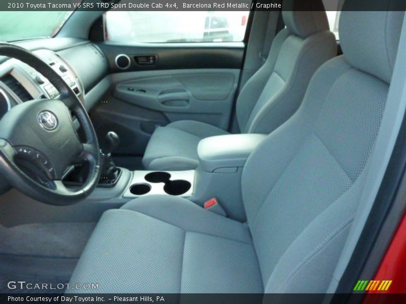 Barcelona Red Metallic / Graphite 2010 Toyota Tacoma V6 SR5 TRD Sport Double Cab 4x4