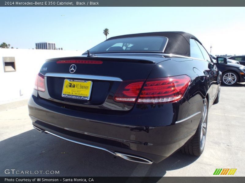 Black / Black 2014 Mercedes-Benz E 350 Cabriolet