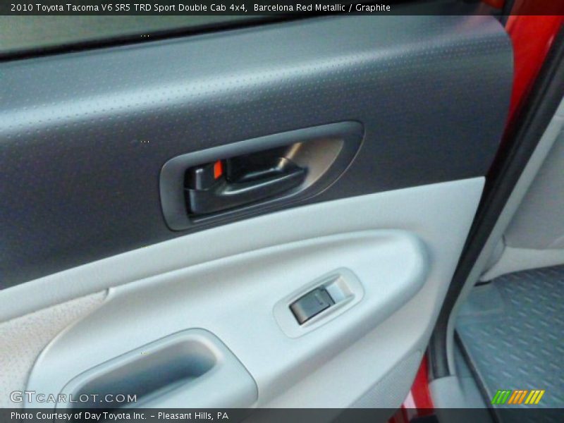Barcelona Red Metallic / Graphite 2010 Toyota Tacoma V6 SR5 TRD Sport Double Cab 4x4