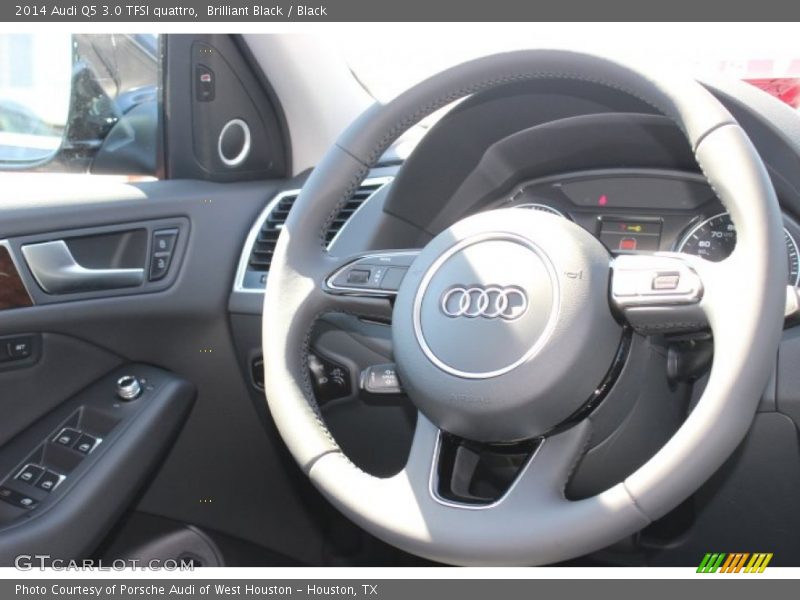 Brilliant Black / Black 2014 Audi Q5 3.0 TFSI quattro