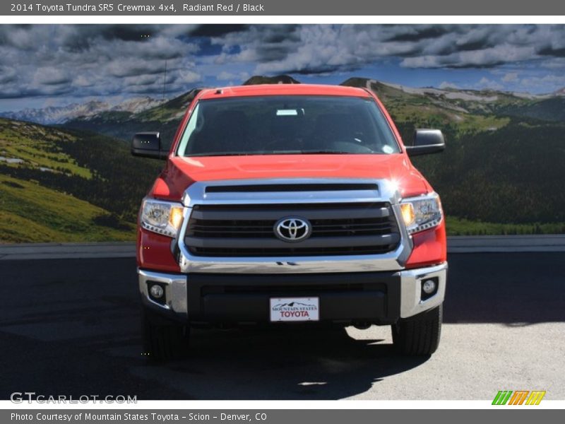 Radiant Red / Black 2014 Toyota Tundra SR5 Crewmax 4x4