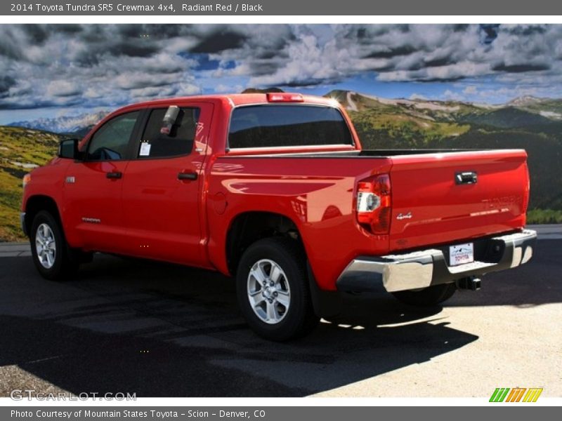 Radiant Red / Black 2014 Toyota Tundra SR5 Crewmax 4x4