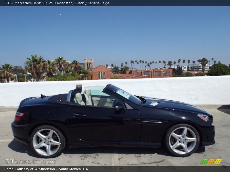 Black / Sahara Beige 2014 Mercedes-Benz SLK 250 Roadster