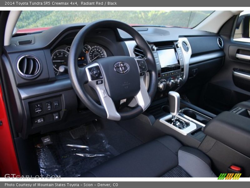 Radiant Red / Black 2014 Toyota Tundra SR5 Crewmax 4x4