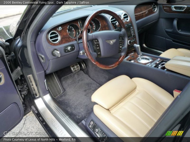 Dark Sapphire / Saffron 2006 Bentley Continental Flying Spur
