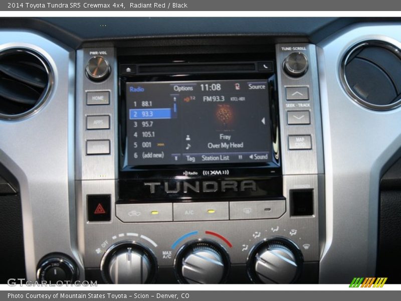Radiant Red / Black 2014 Toyota Tundra SR5 Crewmax 4x4