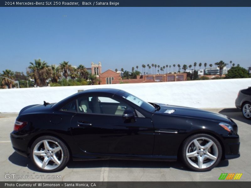 Black / Sahara Beige 2014 Mercedes-Benz SLK 250 Roadster