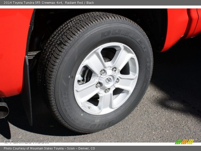 Radiant Red / Black 2014 Toyota Tundra SR5 Crewmax 4x4