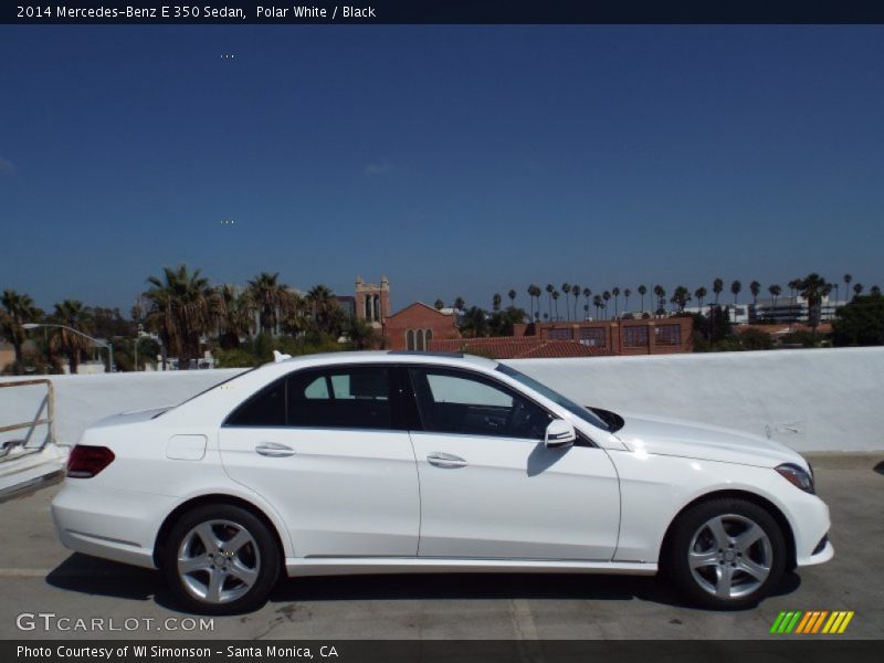 Polar White / Black 2014 Mercedes-Benz E 350 Sedan
