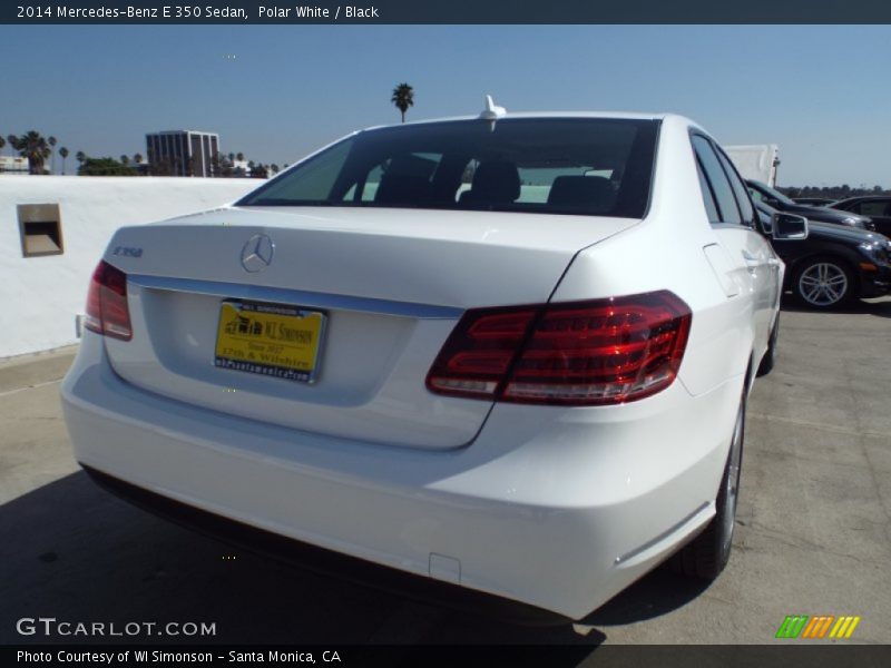 Polar White / Black 2014 Mercedes-Benz E 350 Sedan