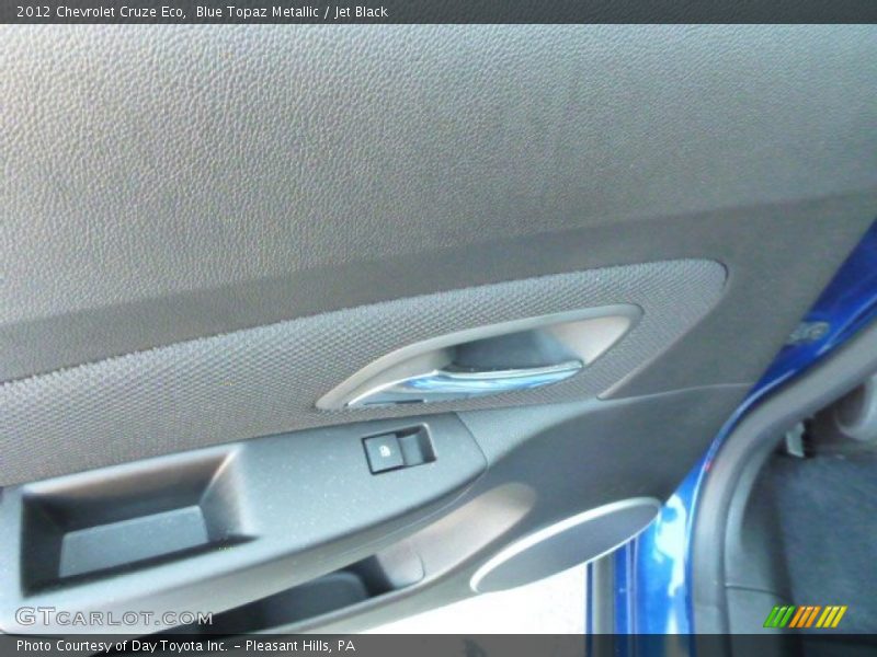 Blue Topaz Metallic / Jet Black 2012 Chevrolet Cruze Eco