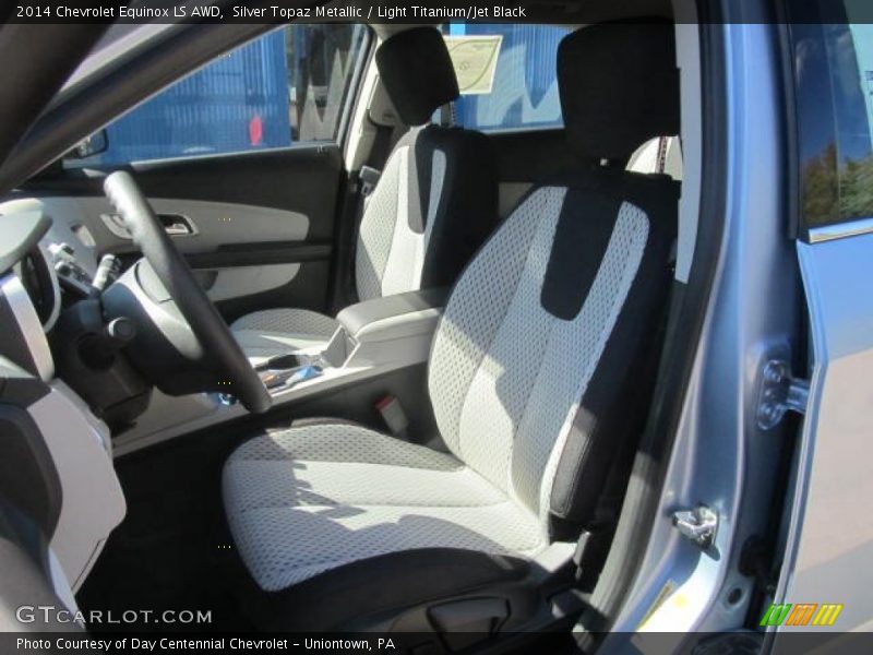  2014 Equinox LS AWD Light Titanium/Jet Black Interior