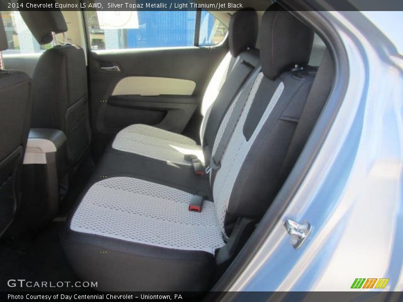 Silver Topaz Metallic / Light Titanium/Jet Black 2014 Chevrolet Equinox LS AWD