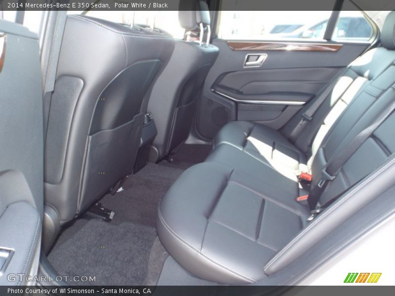 Polar White / Black 2014 Mercedes-Benz E 350 Sedan