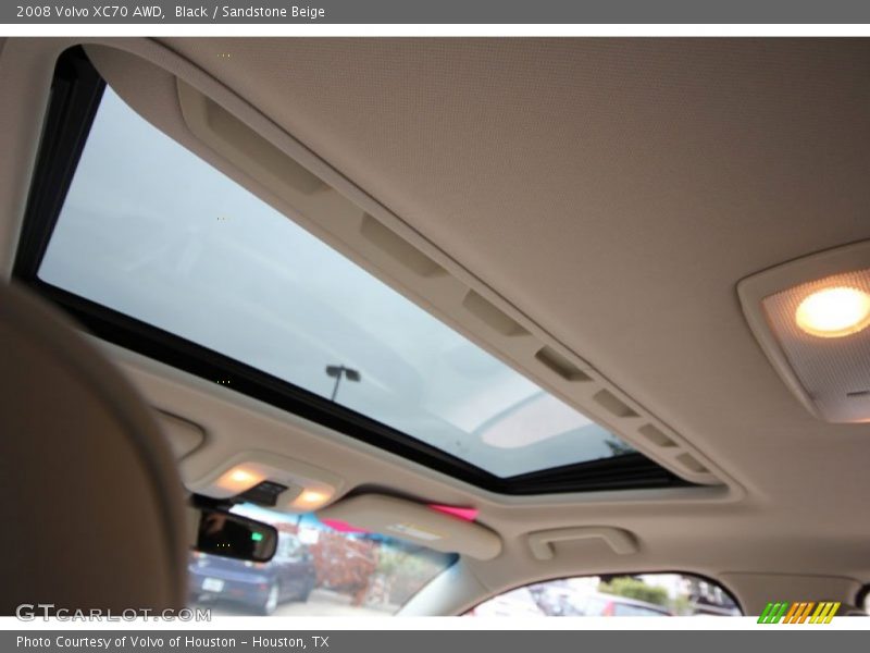 Black / Sandstone Beige 2008 Volvo XC70 AWD