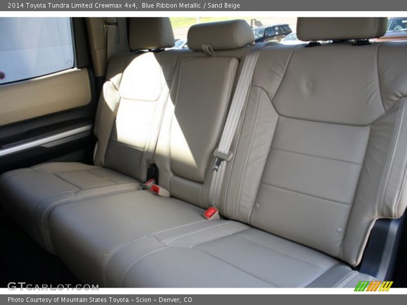 Blue Ribbon Metallic / Sand Beige 2014 Toyota Tundra Limited Crewmax 4x4