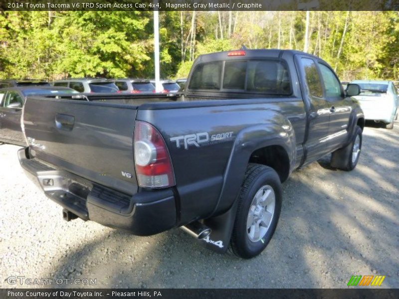 Magnetic Gray Metallic / Graphite 2014 Toyota Tacoma V6 TRD Sport Access Cab 4x4