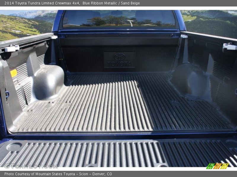 Blue Ribbon Metallic / Sand Beige 2014 Toyota Tundra Limited Crewmax 4x4