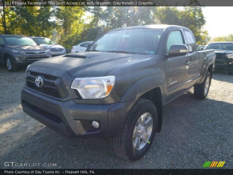 Magnetic Gray Metallic / Graphite 2014 Toyota Tacoma V6 TRD Sport Access Cab 4x4