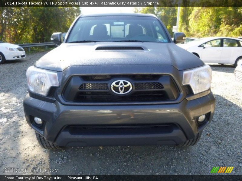 Magnetic Gray Metallic / Graphite 2014 Toyota Tacoma V6 TRD Sport Access Cab 4x4