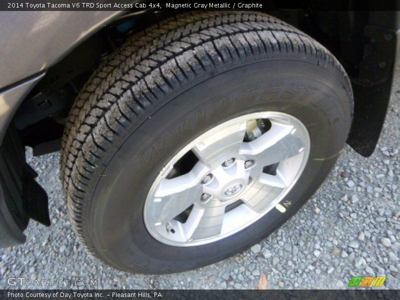 Magnetic Gray Metallic / Graphite 2014 Toyota Tacoma V6 TRD Sport Access Cab 4x4
