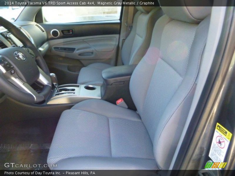 Magnetic Gray Metallic / Graphite 2014 Toyota Tacoma V6 TRD Sport Access Cab 4x4