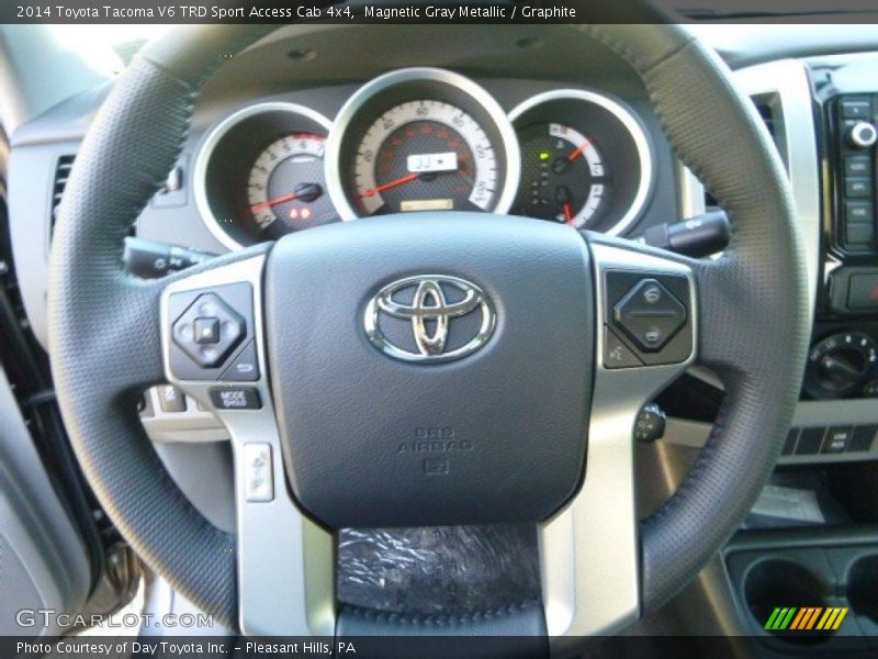  2014 Tacoma V6 TRD Sport Access Cab 4x4 Steering Wheel