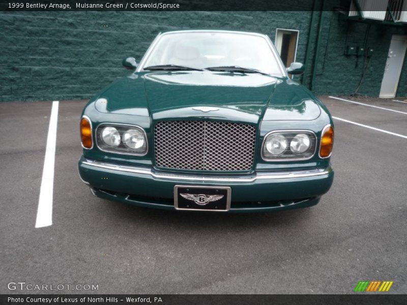 Mulsanne Green / Cotswold/Spruce 1999 Bentley Arnage