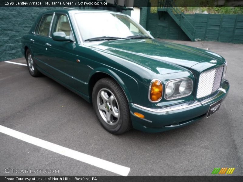 Mulsanne Green / Cotswold/Spruce 1999 Bentley Arnage