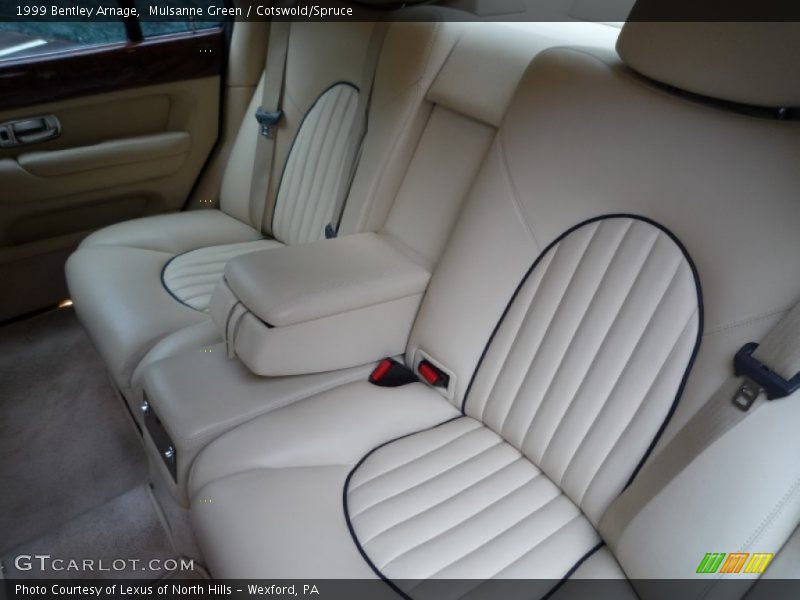 Rear Seat of 1999 Arnage 