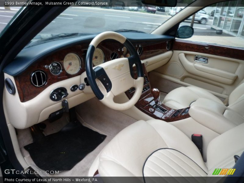 Mulsanne Green / Cotswold/Spruce 1999 Bentley Arnage