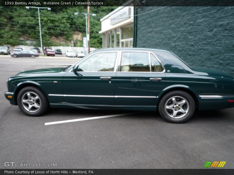 Mulsanne Green / Cotswold/Spruce 1999 Bentley Arnage