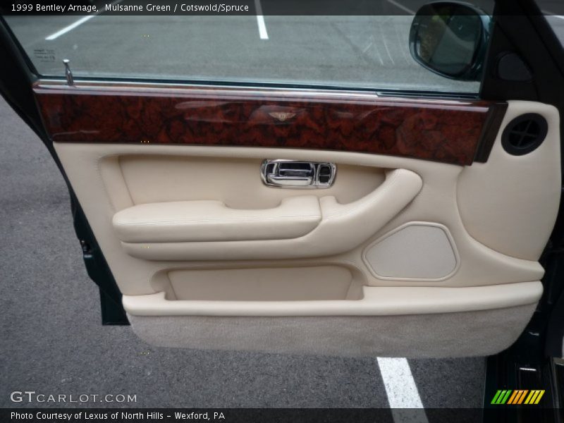 Mulsanne Green / Cotswold/Spruce 1999 Bentley Arnage