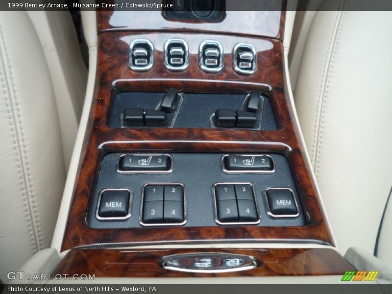 Controls of 1999 Arnage 