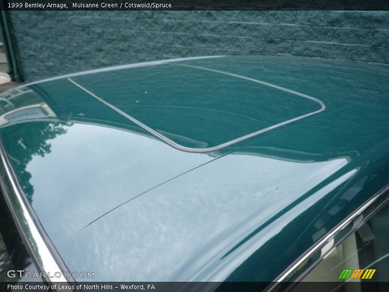 Sunroof of 1999 Arnage 