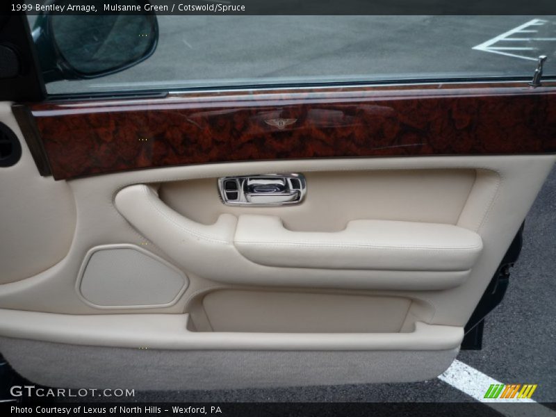 Mulsanne Green / Cotswold/Spruce 1999 Bentley Arnage
