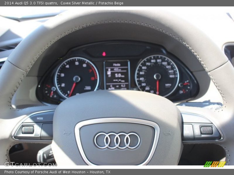 Cuvee Silver Metallic / Pistachio Beige 2014 Audi Q5 3.0 TFSI quattro
