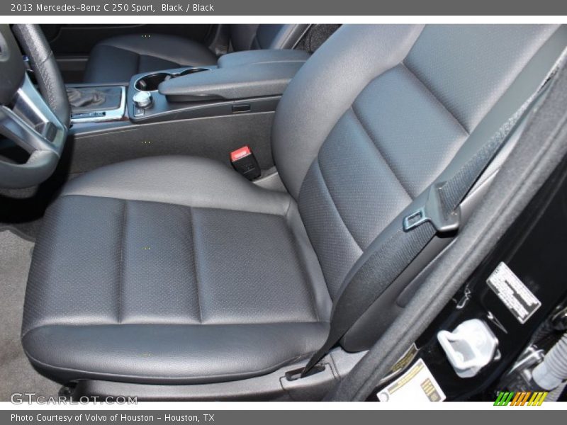 Black / Black 2013 Mercedes-Benz C 250 Sport
