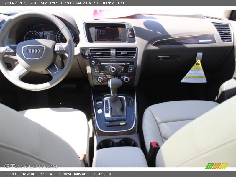 Cuvee Silver Metallic / Pistachio Beige 2014 Audi Q5 3.0 TFSI quattro